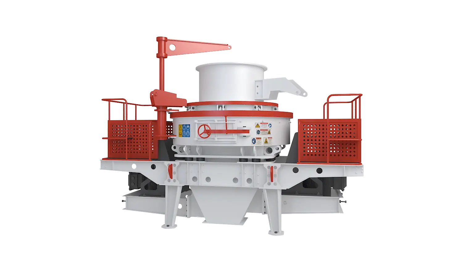 VSI系列立轴冲击式破碎机360度旋转图