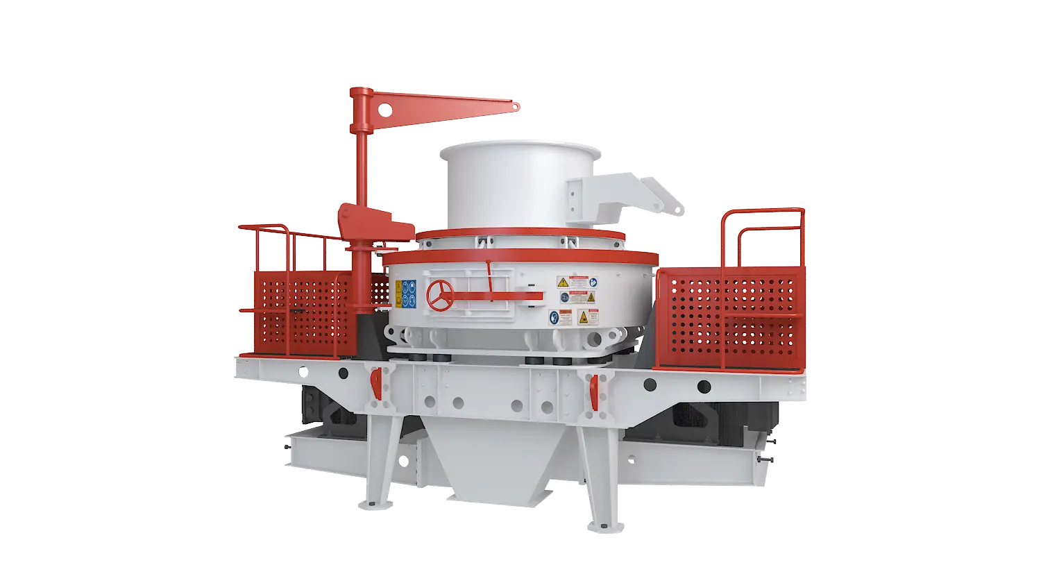 VSI系列立轴冲击式破碎机360度旋转图