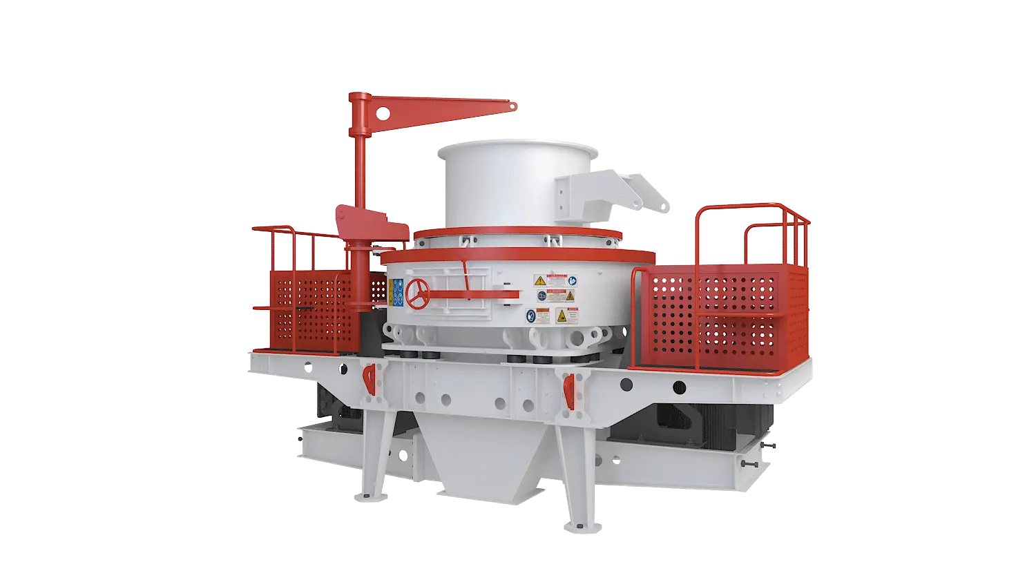 VSI系列立轴冲击式破碎机360度旋转图