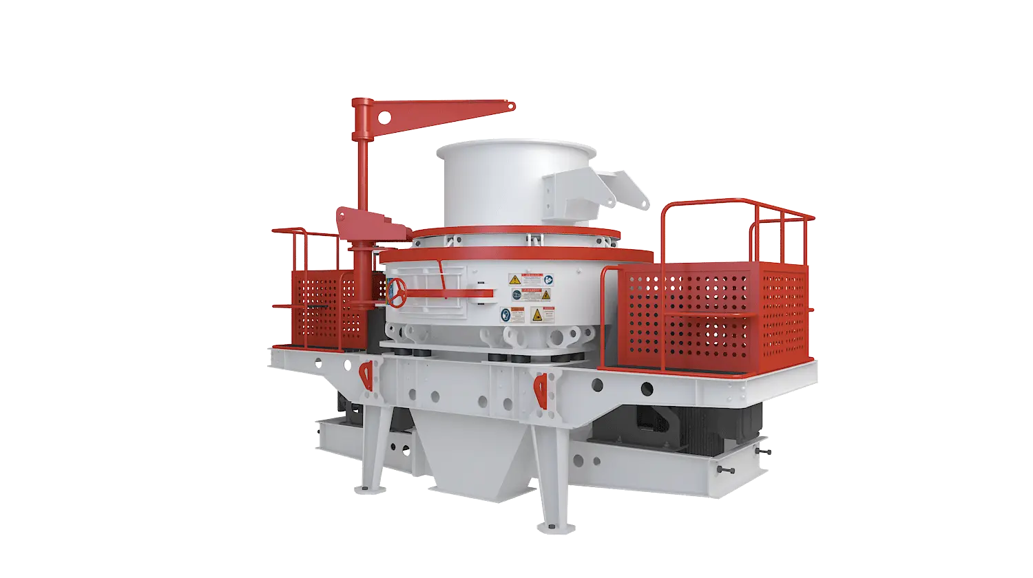 VSI系列立轴冲击式破碎机360度旋转图