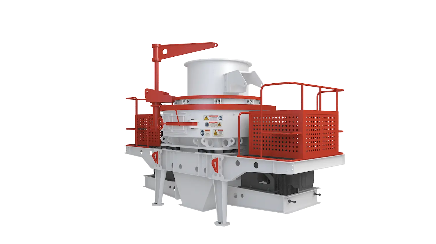 VSI系列立轴冲击式破碎机360度旋转图