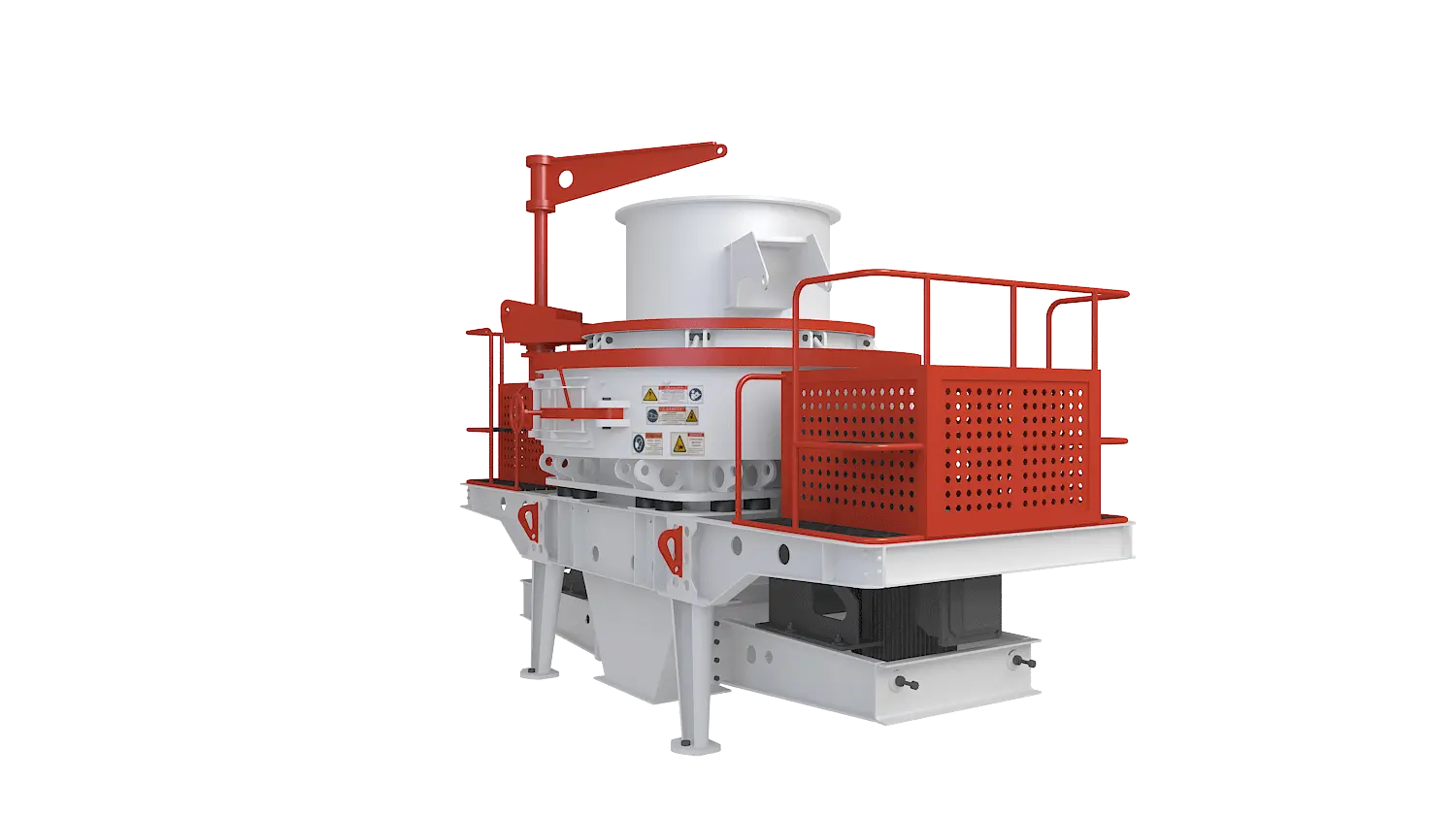 VSI系列立轴冲击式破碎机360度旋转图