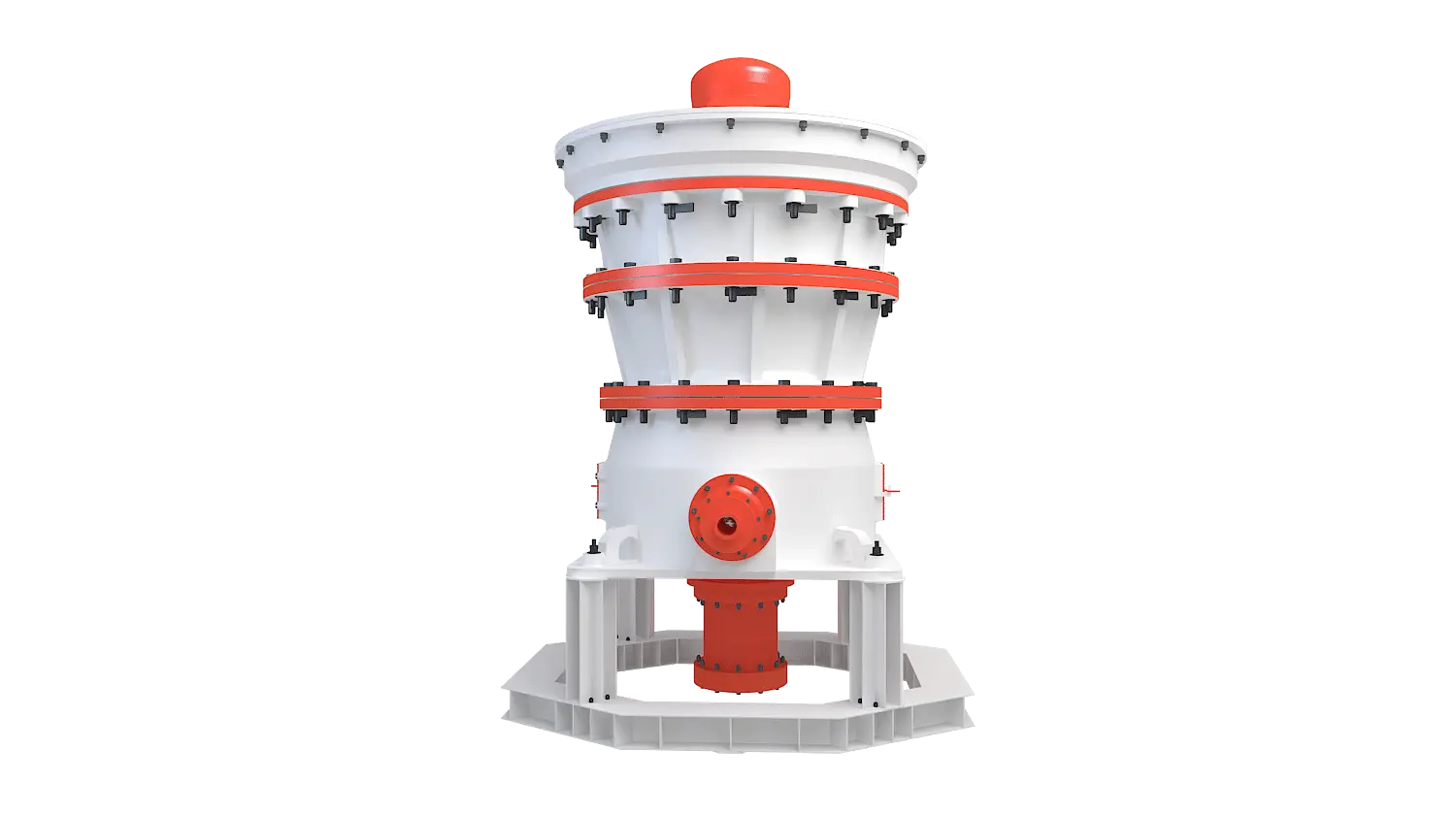 K系列旋回式破碎机360度旋转图