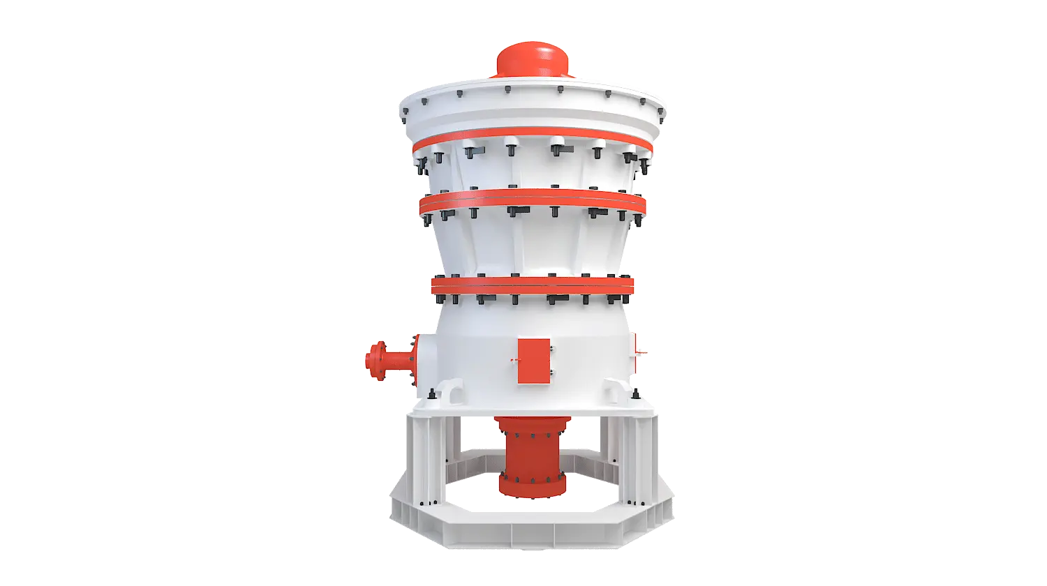 K系列旋回式破碎机360度旋转图