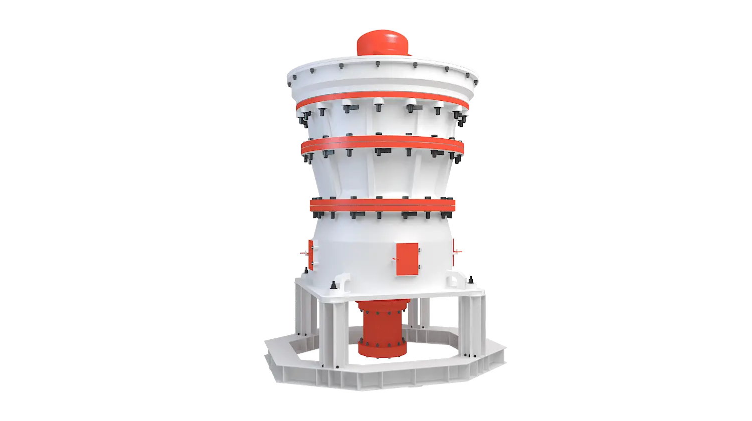 K系列旋回式破碎机360度旋转图