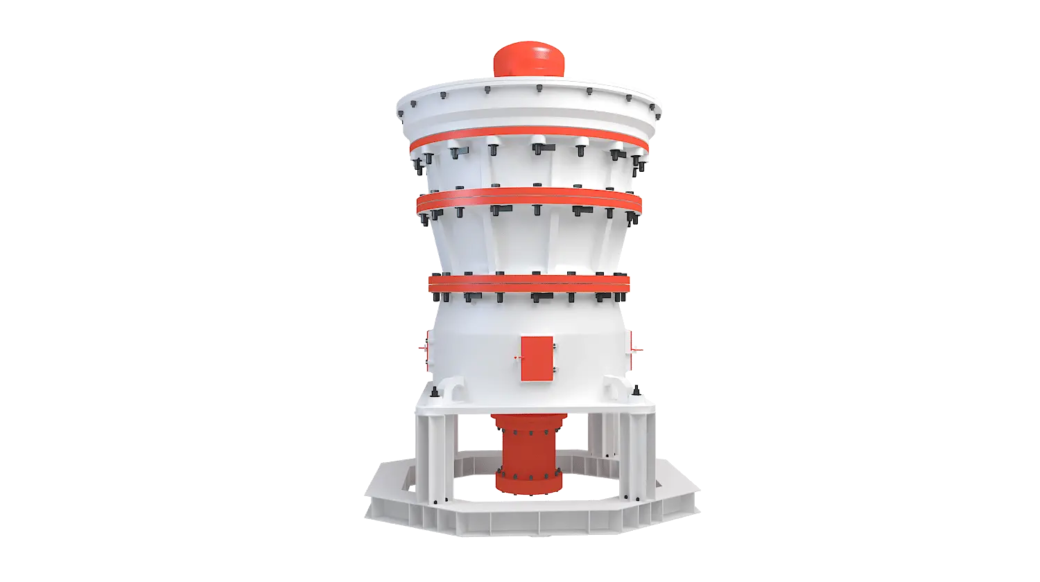 K系列旋回式破碎机360度旋转图