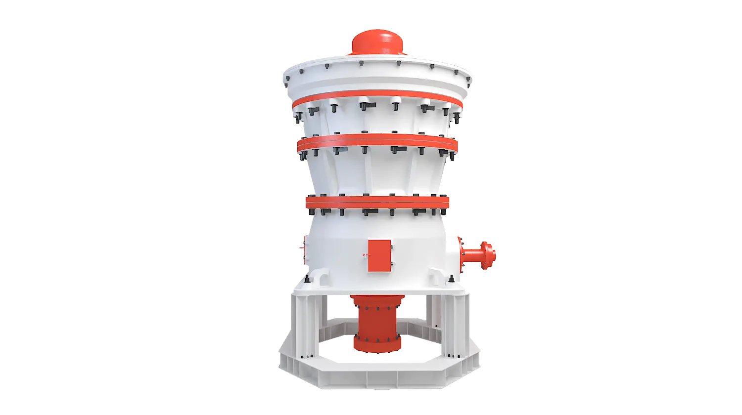 K系列旋回式破碎机360度旋转图