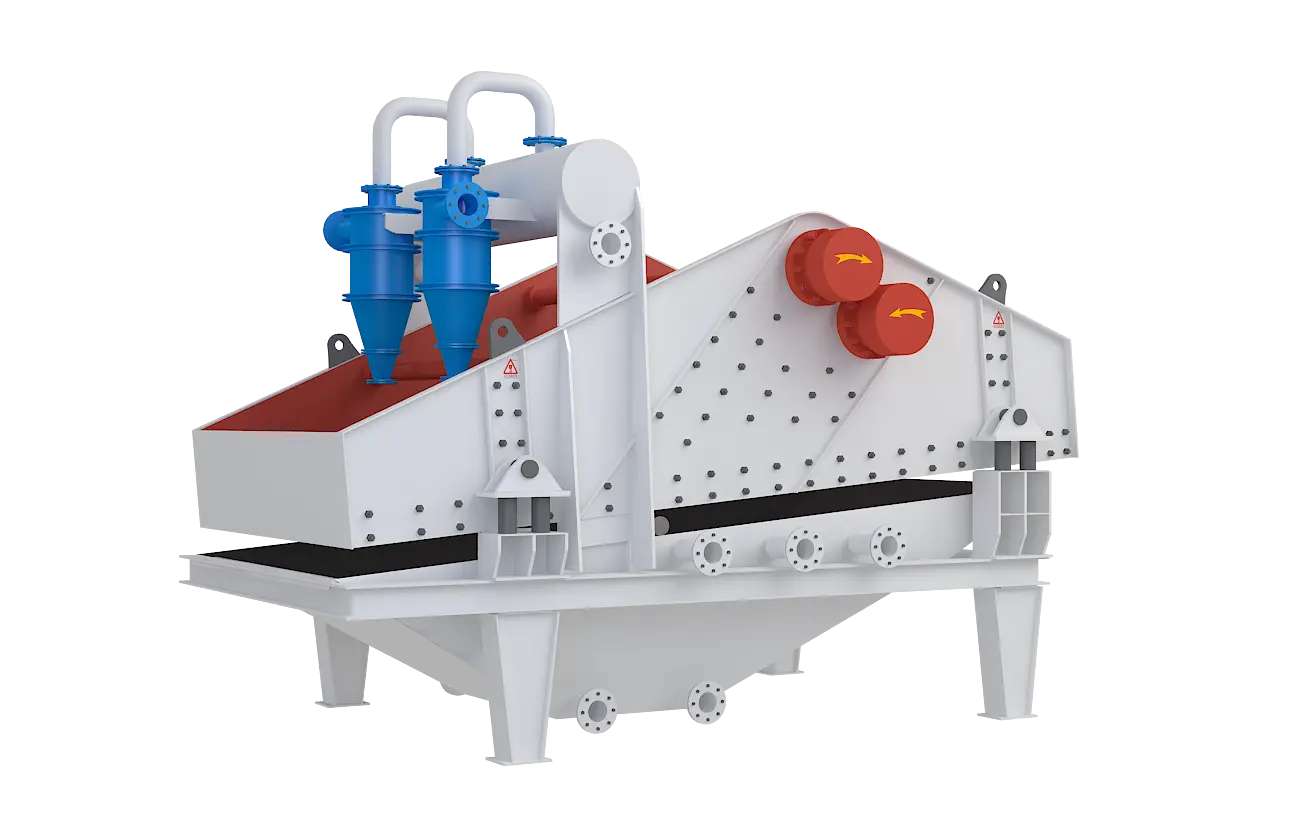 细砂回收机360度旋转图