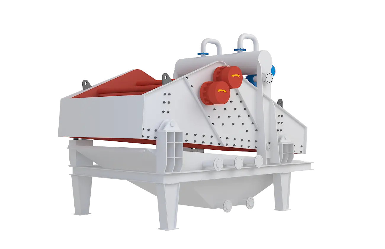 细砂回收机360度旋转图