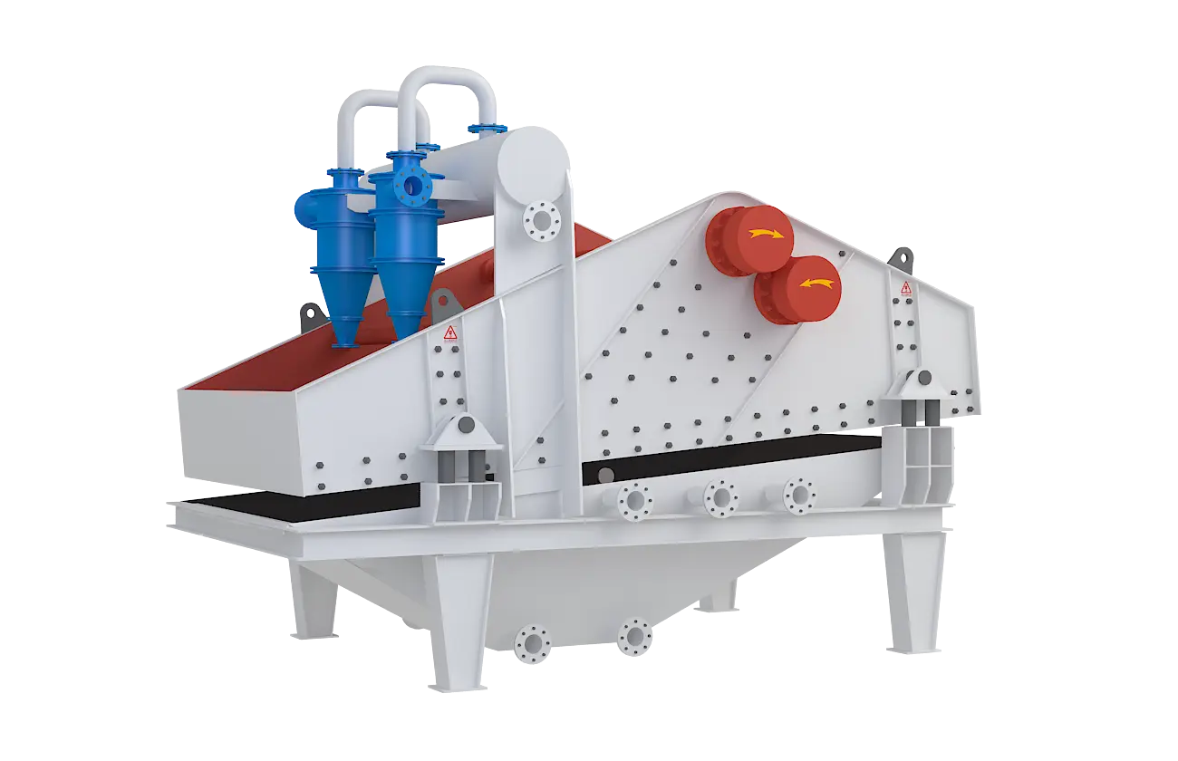 细砂回收机360度旋转图