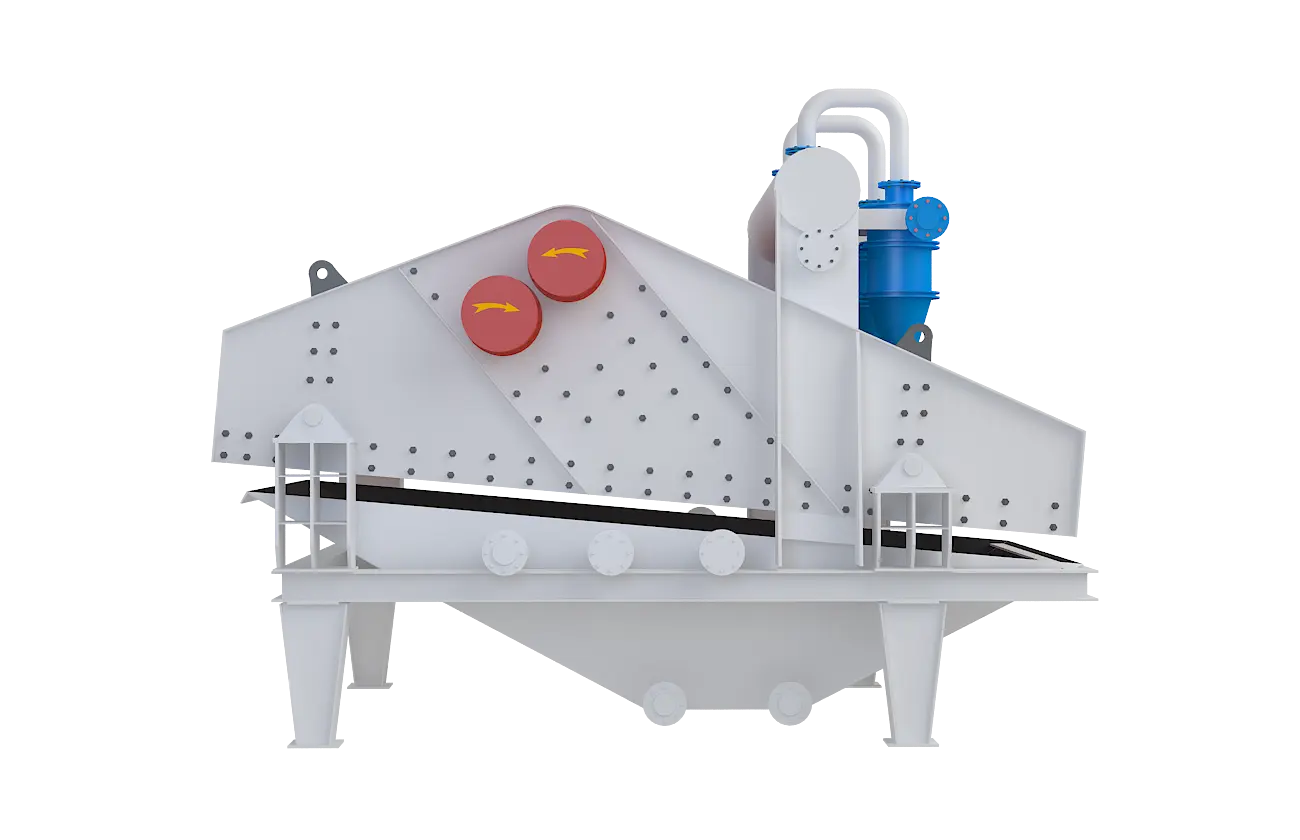 细砂回收机360度旋转图