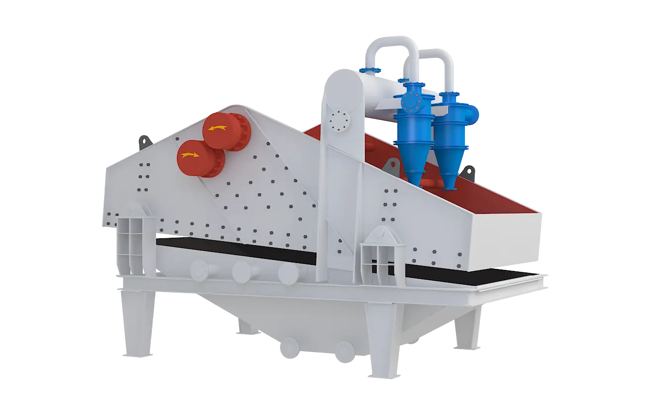 细砂回收机360度旋转图