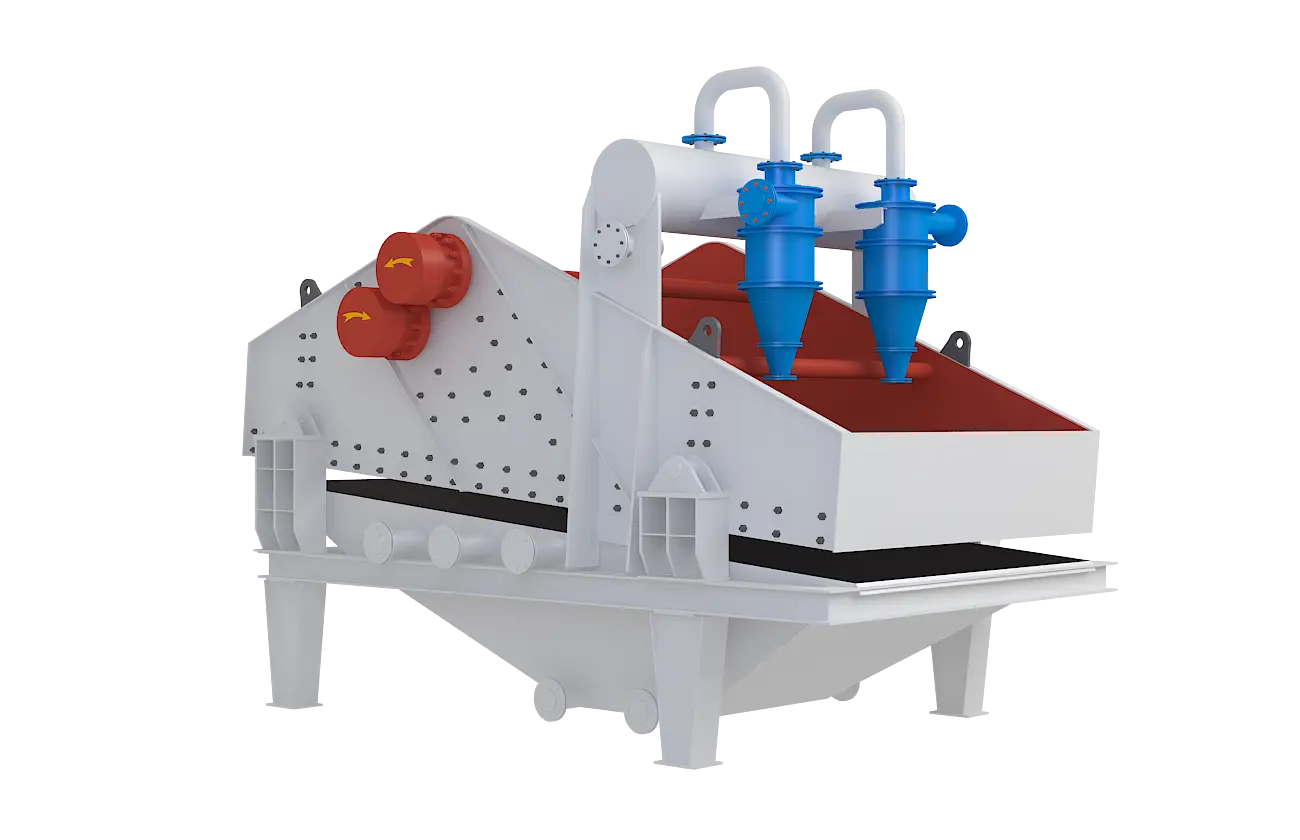 细砂回收机360度旋转图