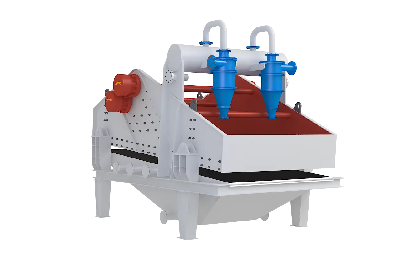 细砂回收机360度旋转图