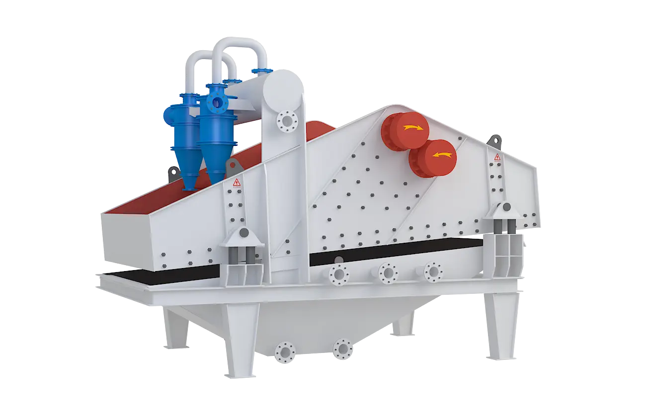 细砂回收机360度旋转图