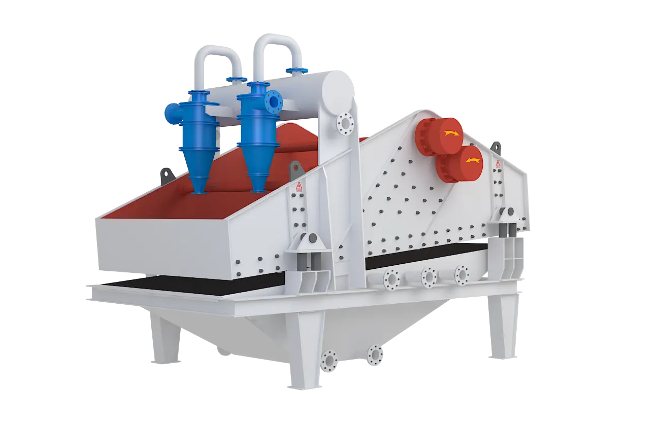 细砂回收机360度旋转图