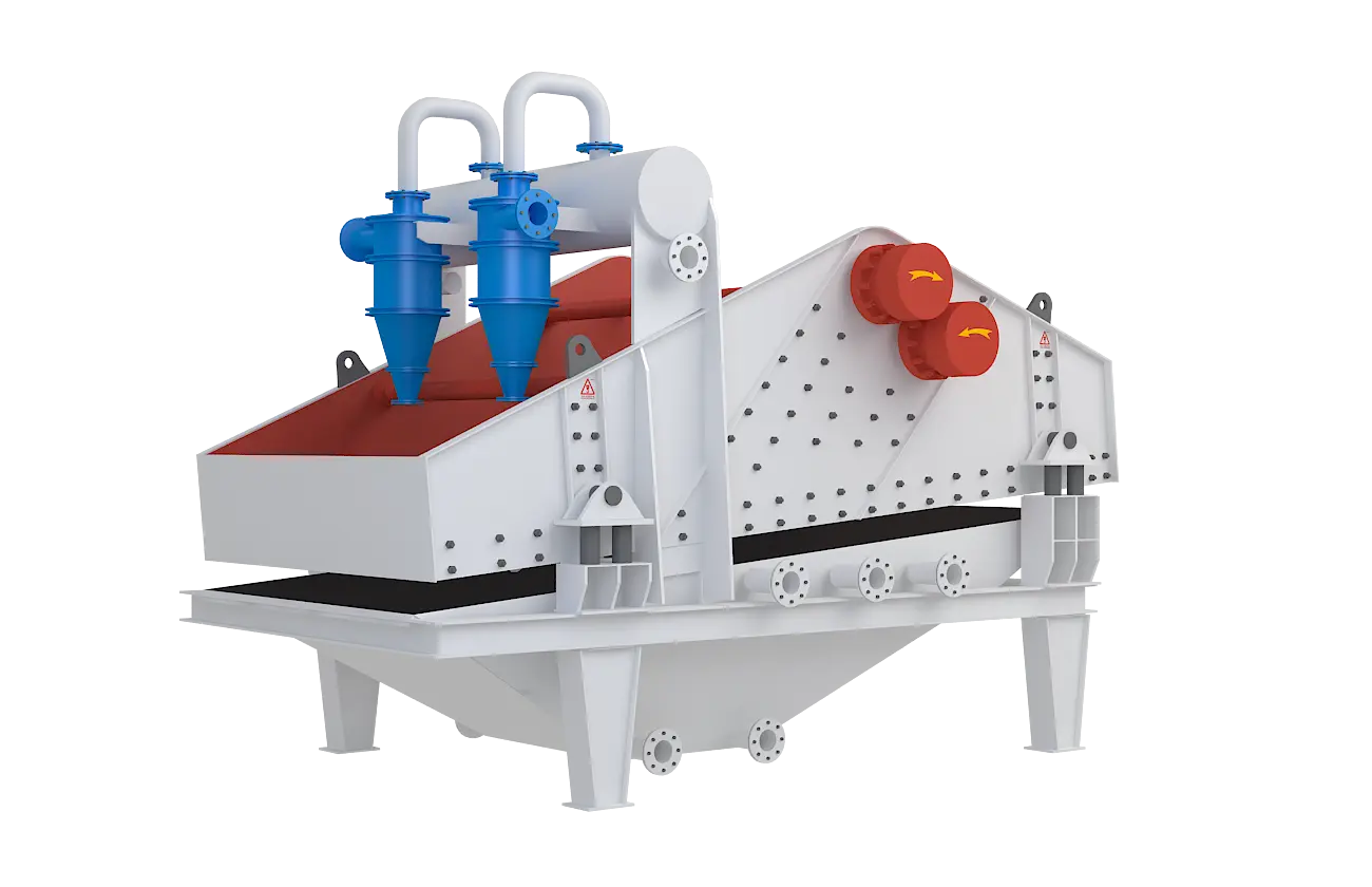 细砂回收机360度旋转图