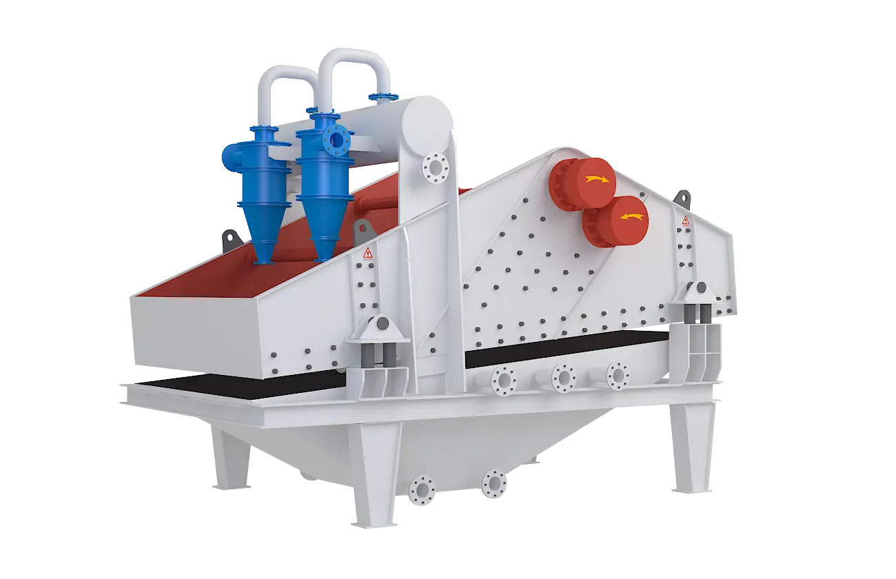 细砂回收机360度旋转图