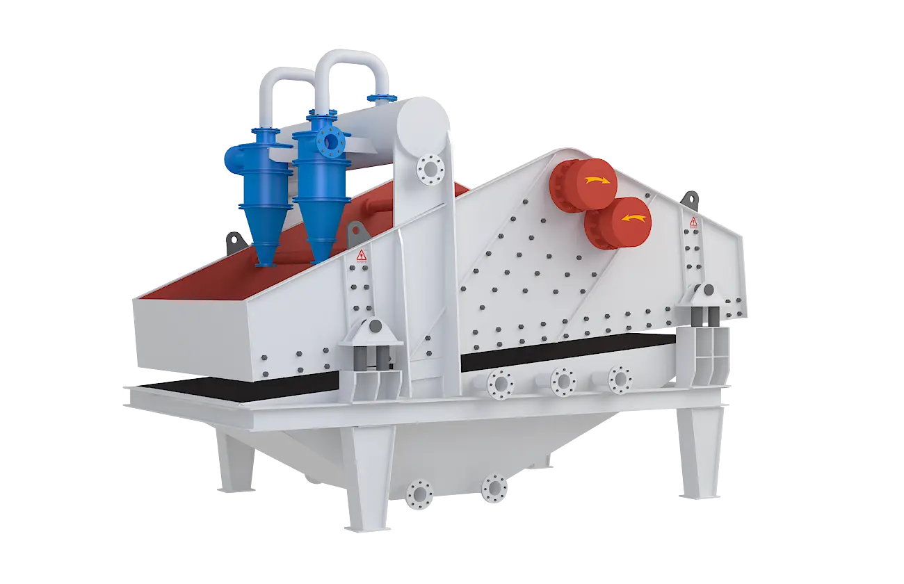 细砂回收机360度旋转图