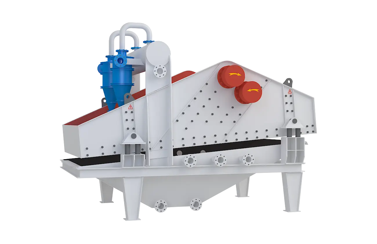 细砂回收机360度旋转图