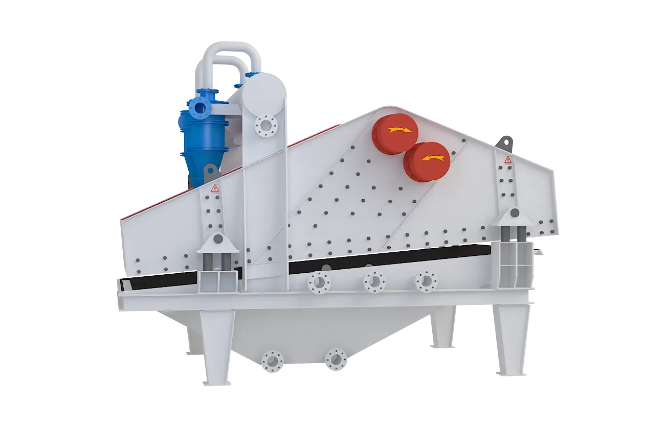 细砂回收机360度旋转图