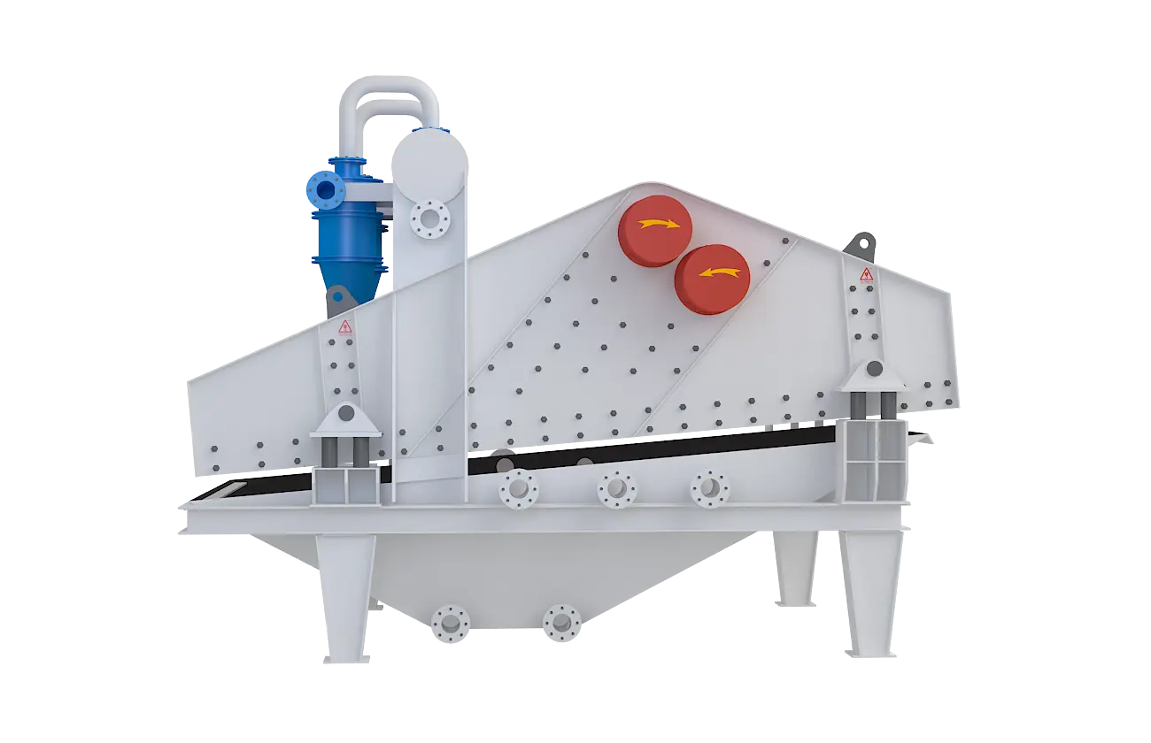 细砂回收机360度旋转图