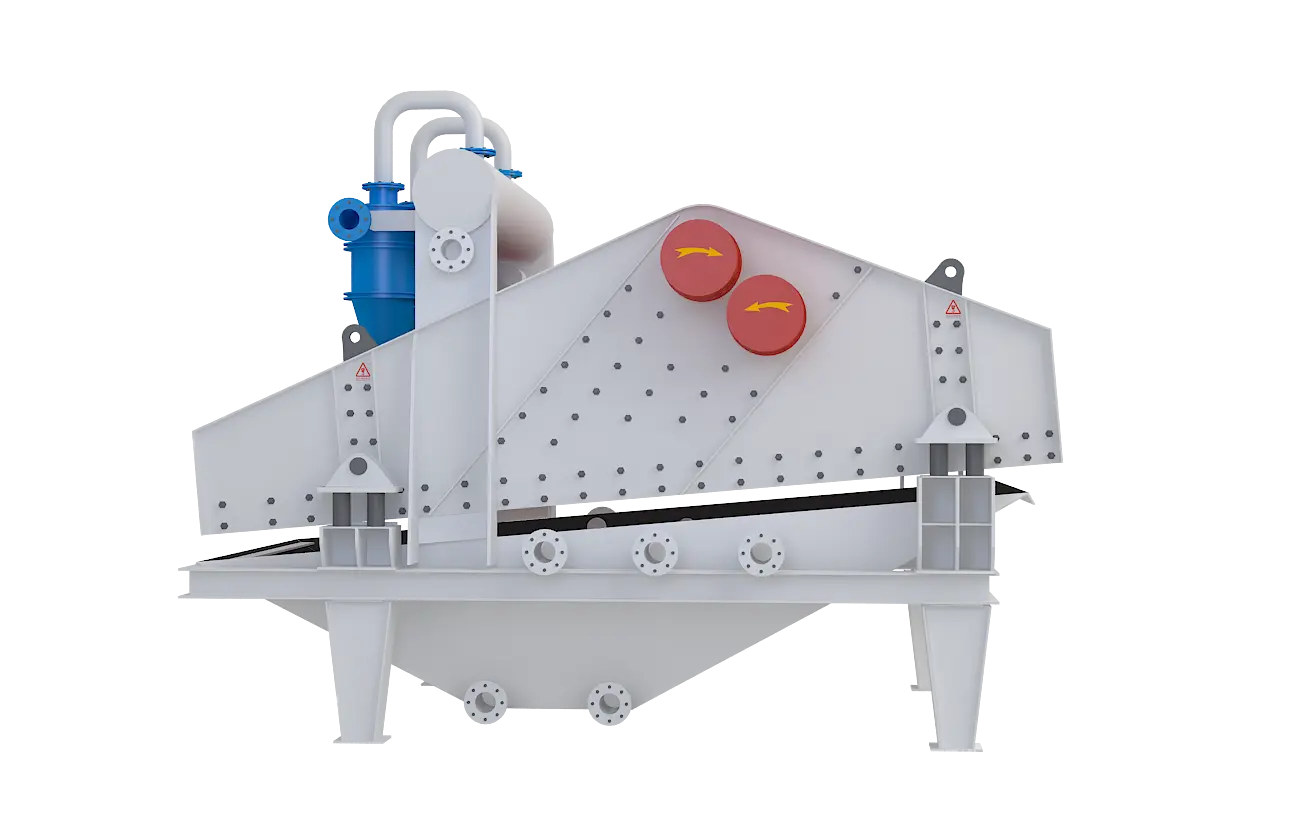 细砂回收机360度旋转图