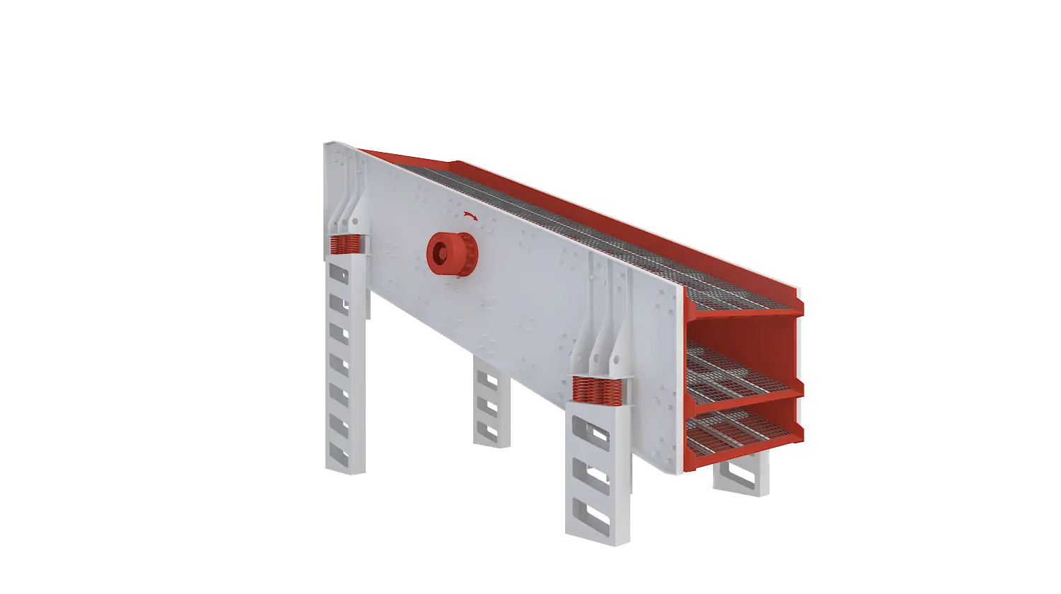 YKZ(ZXS)系列振动筛360度旋转图