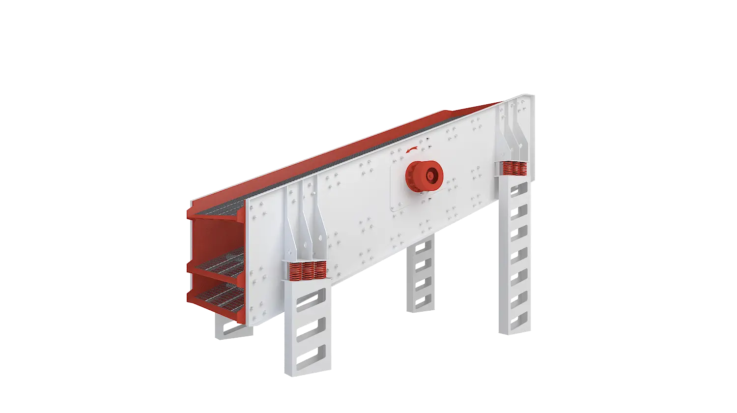 YKZ(ZXS)系列振动筛360度旋转图