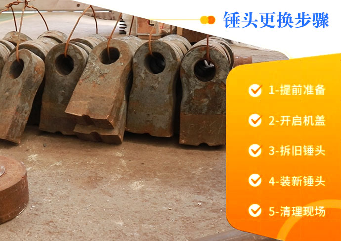 锤头更换步骤